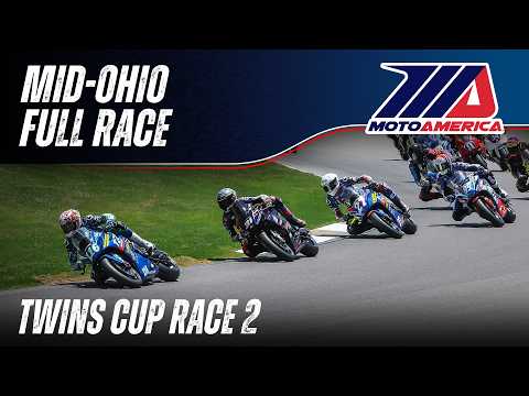 Twins Cup Race 2 at Mid-Ohio 2026 - FULL RACE | MotoAmerica