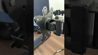ViewSonic monitor mounted with Human Centric Adapter