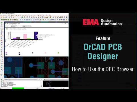 How to Use DRC Browser in OrCAD Real-Time PCB Design