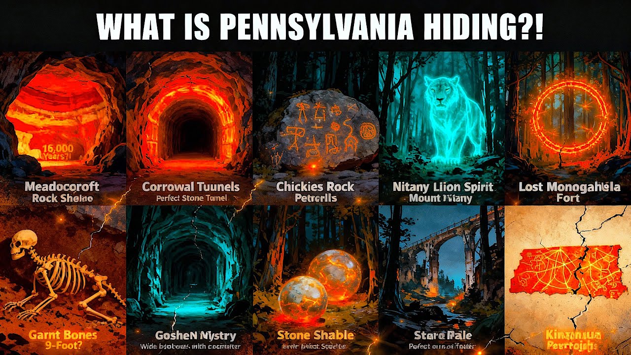 10 Unsolved Ancient Mysteries in Pennsylvania NO ONE Can Explain!