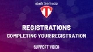 Registrations - How to Complete - Help Video | Stack Team App