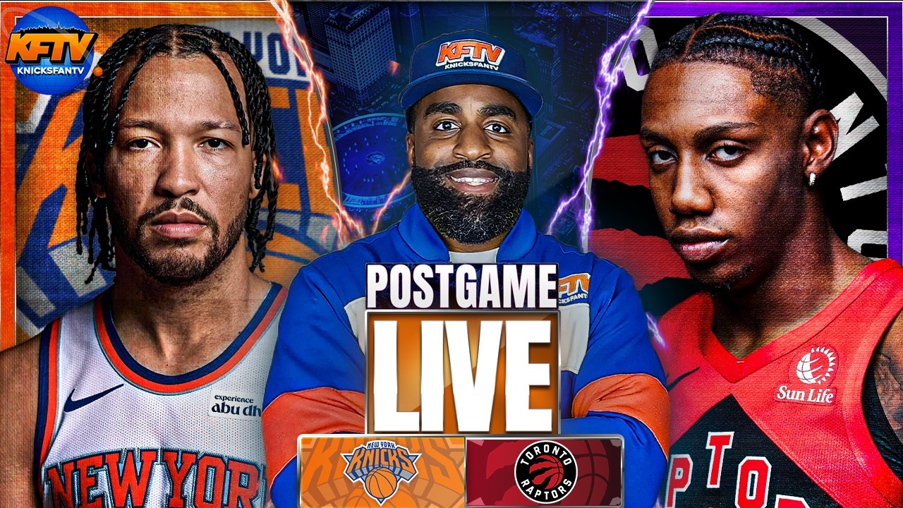 Knicks Get Gritty In Win Over The Raptors | Live Call In & Reactions Show | Post Game Show | EP 702