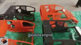 China made remote control hillside mower low price for sale, chinese best rc slope mower