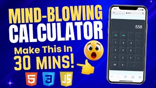 How To Make A Calculator Using HTML CSS And JavaScript