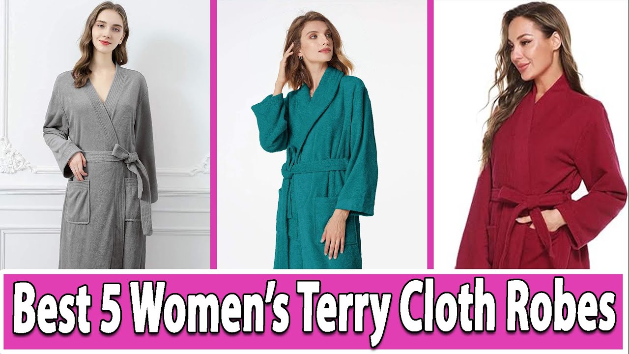 5 Best Women’s Terry Cloth Robes in 2023 [Reviews & Buying Guide] YouTube