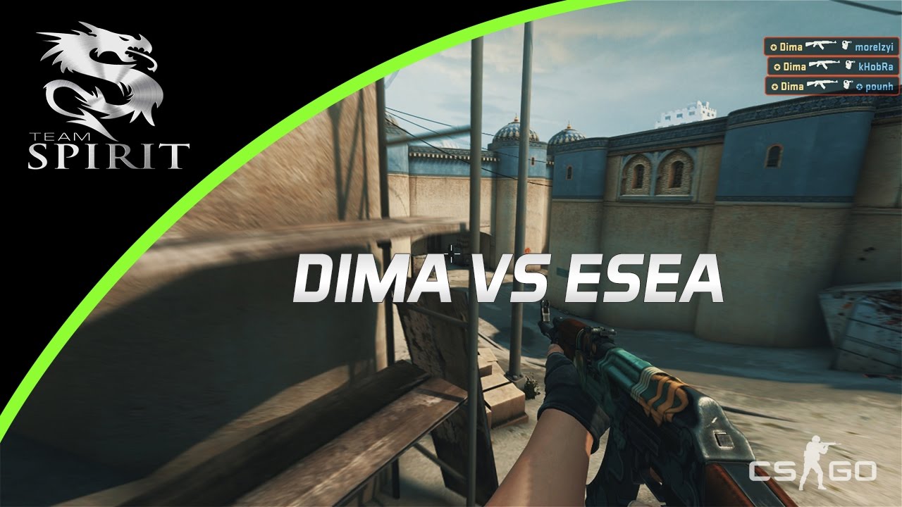 CS:GO - Dima vs ESEA Rank S! - YouTube