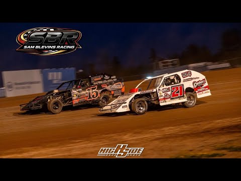 Sam Blevins feature win Grand Rapids speedway 