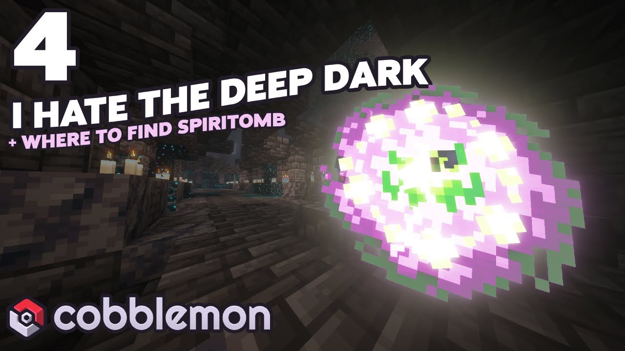 Finding Spiritomb in Minecraft… in an Ancient City (Cobblemon Trainerhaven  SMP) Episode: 4 