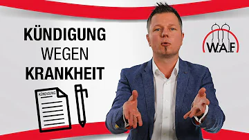 Kann man wegen Krankheit gekündigt werden wenn man wegen der Arbeit psychisch krank ist?