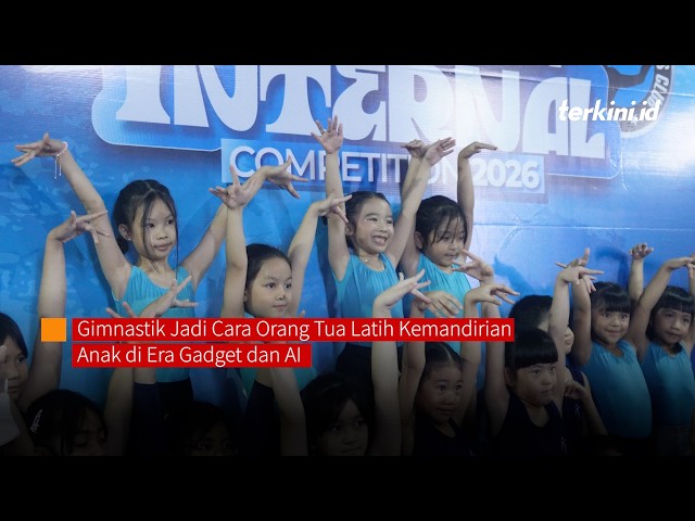 Gimnastik Jadi Cara Orang Tua Di Makassar Melatih Kemandirian Anak Di Era Gadget Dan Ai
