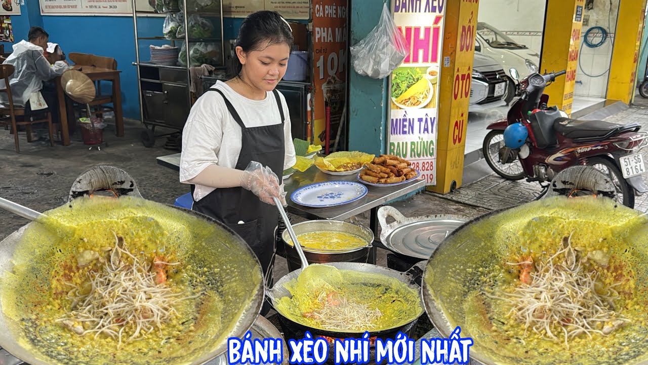 🟢Bánh xèo nhí mới nhất sau ngày chay