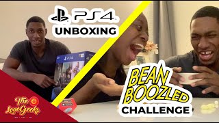 VLOGMAS DAY 2: PS2 SLIM UNBOXING &amp; BEAN BOOZLED CHALLENGE | THE LOVE GEEKS