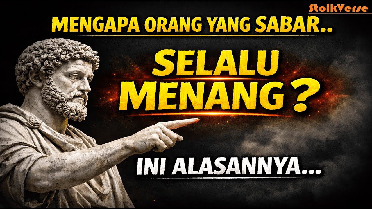 7 Alasan Mengapa Orang SABAR Justru Lebih CERDAS | Psikologi & Stoikisme