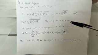 Physics- Coupled Oscillators Problem- Part D