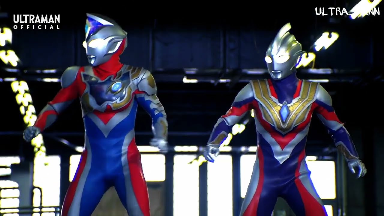ULTRAMAN DECKER and ULTRAMAN TRIGGER vs Galaktron MK2 episode 19 fight scene