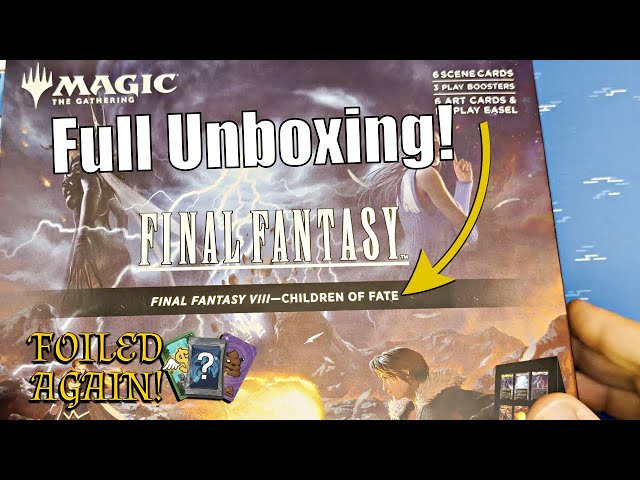 MTG Final Fantasy VIII - Children of Fate Scene Box - Full