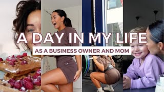 SPEND THE DAY WITH ME ♡ What I eat, training, work & mom life