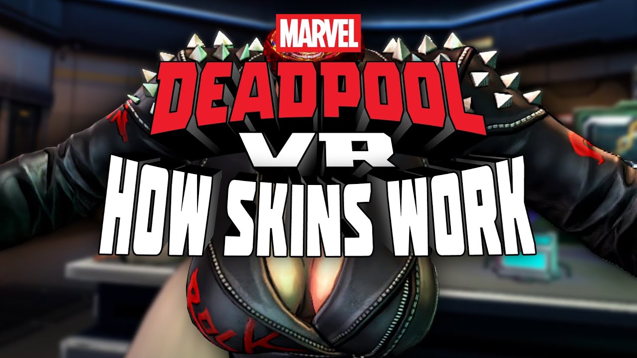 Deadpool Cod Skin How Skins Work in Deadpool VR! - YouTube