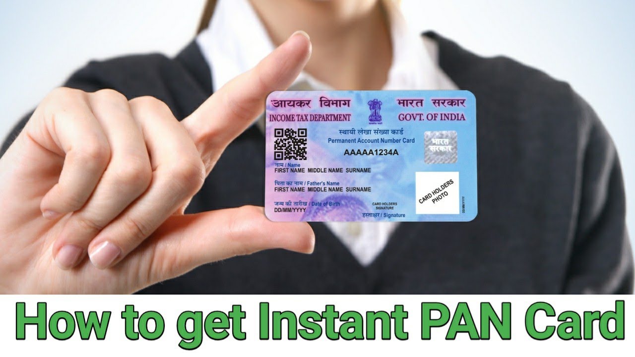How to get Instant PAN Card online - YouTube