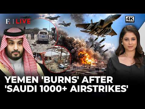 'Blood Spilled Unjustly And...': Houthis Warn After Saudi Jets 'Pound' Yemen| Firstpost Live | 4K