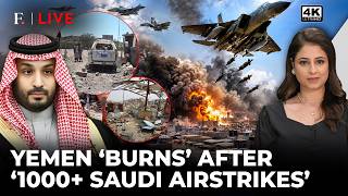 'Blood Spilled Unjustly And...': Houthis Warn After Saudi Jets 'Pound' Yemen| Firstpost Live | 4K