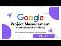 Project management full course by google part 1