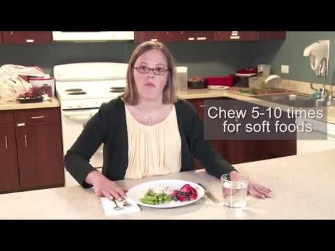 Adult Down Syndrome Center Education Video – A Healthy Pace for Eating