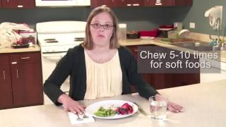 Adult Down Syndrome Center Education Video – A Healthy Pace for Eating screenshot 4