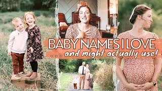 Baby Names I Love and Might Be Using!-- Rapid Fire! | Boy and Girl Names | Mennonite Mom Life