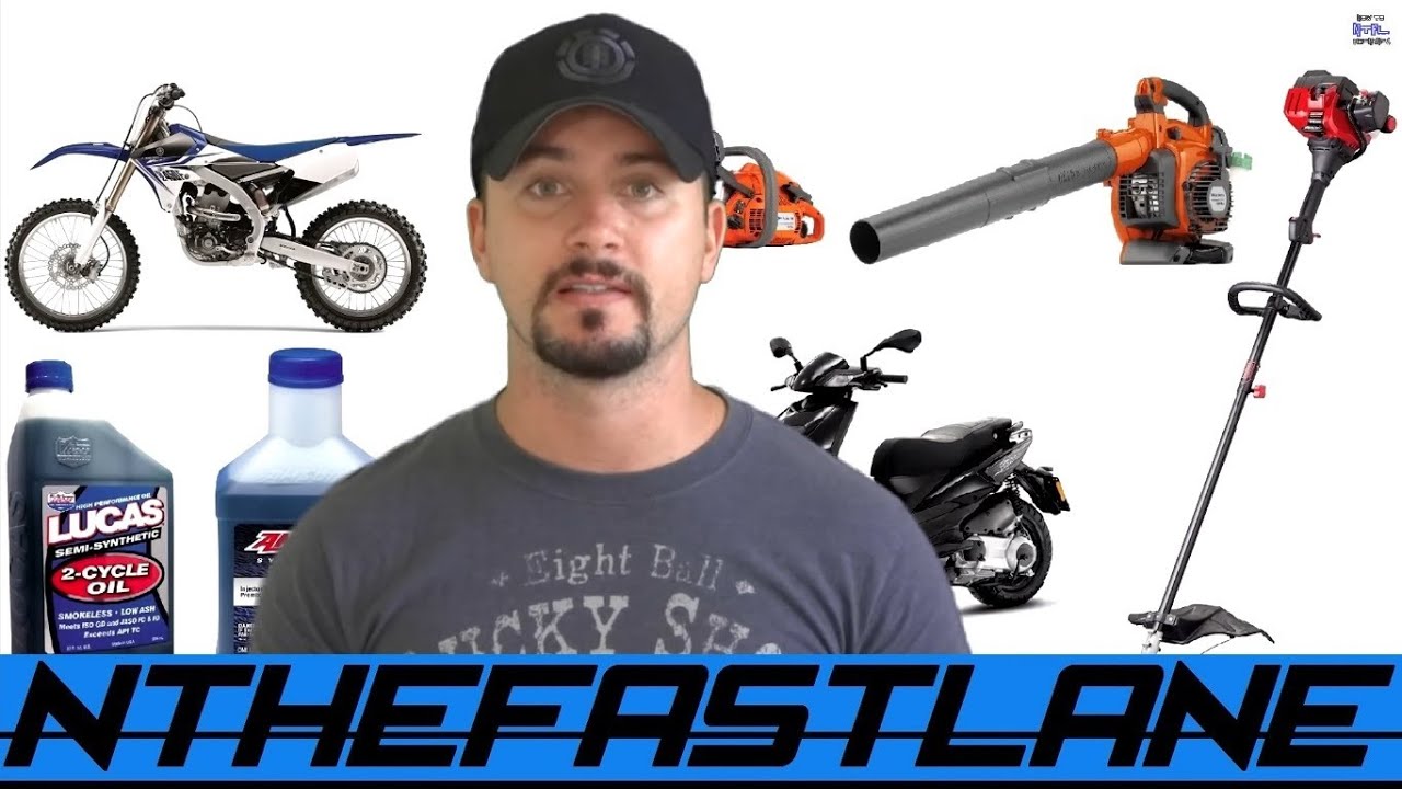 How To Mix 2 Stroke Oil - YouTube