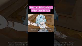 Faruzan vs Nicole #shorts #shortsfeed #genshinimpact #genshin #genshinshorts #nicole #faruzan #memes