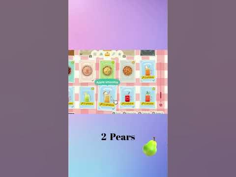 Pear Smoothie Animal Crossing Recipe