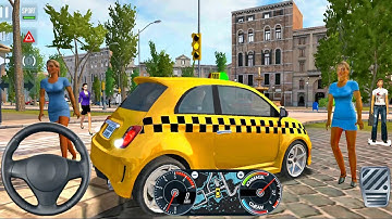 Taxi Sim 2020 #5 Driving in Rome! Android gameplay