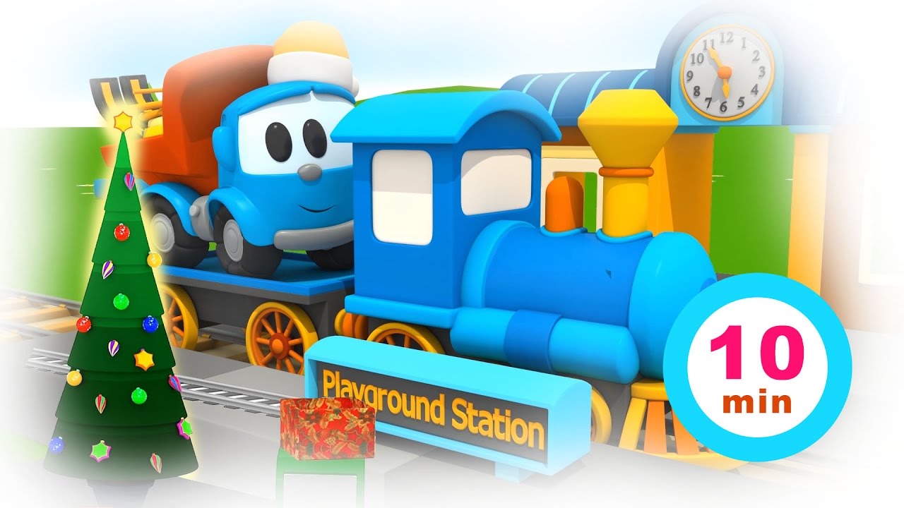 Natale con Leo il camion curioso e le macchinine colorate