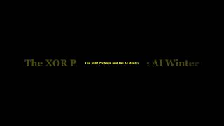 Famous The XOR Problem: The tiny math puzzle that froze AI for years. #XORProblem #AIWinter #NeuralNetwork Net Worth