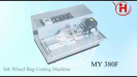 Ink Wheel Bag Coding Machine,Dry Ink Coding Machine,paper Solid Ink Roll Coding Machine
