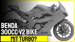 Benda – 300cc V2 Bike mit Turbo? | MOTORRAD NEWS