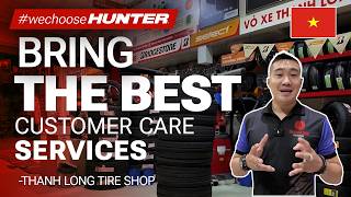 In need of a higher level of service, Vietnam’s Thanh Long Tire Shop turned to Hunter Engineering
