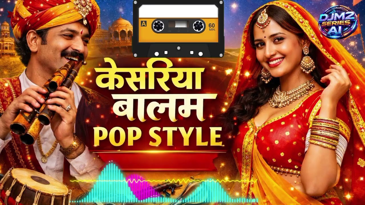 Kesariya Balam ❤️ | Rajasthani Pop Song | New Rajasthani Folk Pop 2025 | Viral Marwadi Song