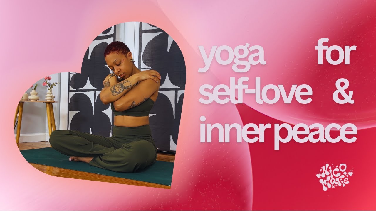 Yoga for Self-Love & Inner Peace | 20 Minutes | Valentine’s Day Special 🩷