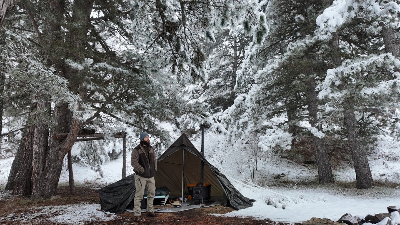 3 gün solo kamp (3 Günde 3 farklı mevsim)