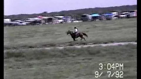 Patricia Adams 1992 Clem's Barrel Racing