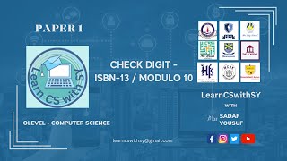 2.2 Modulo 10: The Key to ISBN-13 Check Digit Calculation - Paper 1|Check digit calculation-ISBN-13