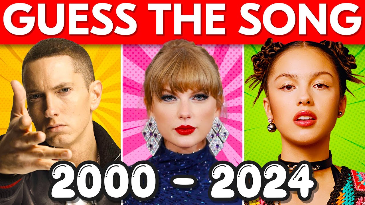 Guess the Song   Most Popular Songs 2000 2024   Music Quiz