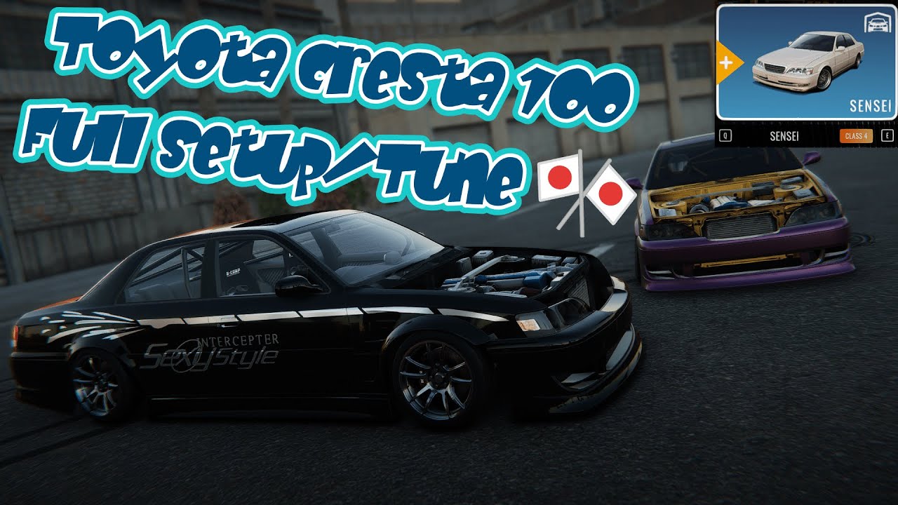 Smooth Sensei  Tune - Toyota Cresta100 - CarX Drift Racing Online
