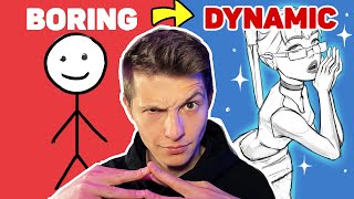 How I Draw DYNAMIC Poses