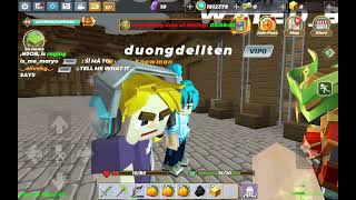 Rick rolling ppl in Skyblock (fail)