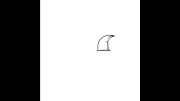 Flour Sack Slide and Fall 2D animation Procreate