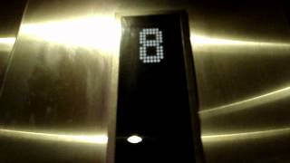 AWESOME!!!! Kone EcoDisc KSS500 Traction Elevators at Hyatt Place in Sugar Land, TX.