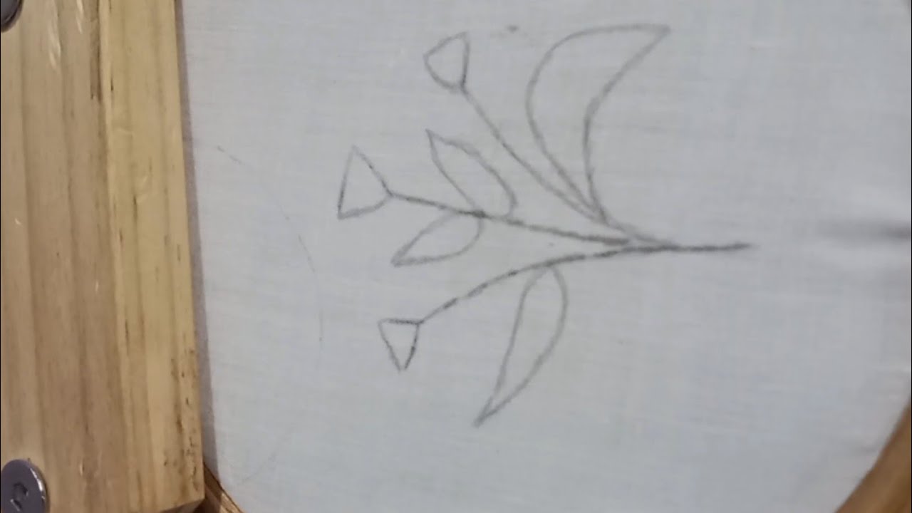 latest new flowers design tutorialEmbroidery Flower Stitching By Hand